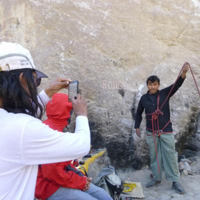 Rock-climbing Monitor